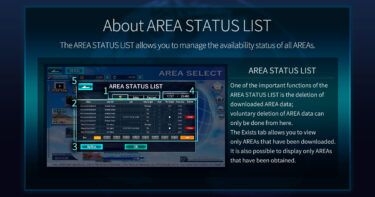 AREA STATUS LIST　について