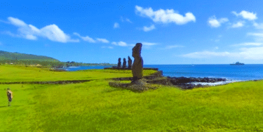 RapaNui AhuTahai：Easter Island Ahu Tahai
