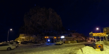 Cappadocia3 Uçhisar：Каппадокия Крепость Учхисар Утро 1