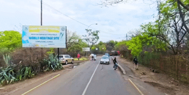 Victoria Falls’s Road : The road between Victoria Falls